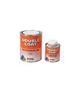 Double Coat sett matt - DC 845 rød - 1 kg